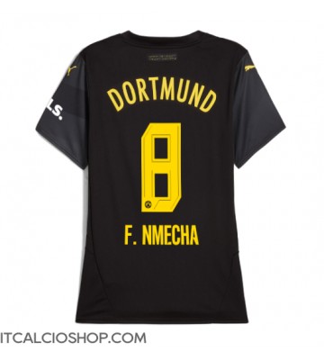 Borussia Dortmund Felix Nmecha #8 Seconda Maglia Femmina 2024-25 Manica Corta